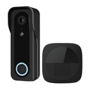 Sonnette avec caméra Trust DOORCAM-3000 Wi-Fi noir