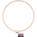 Borduurframe Creativ Company rond 25cm hout