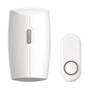 Kit sonnette à brancher KlikAanKlikUit ACDB-8000AC blanc