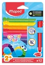 Crayon de couleur Maped Color'Peps Infinity set 12 couleurs