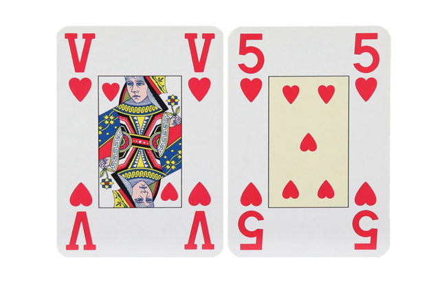 Jeu de cartes Sensework Jumbo 2 pièces