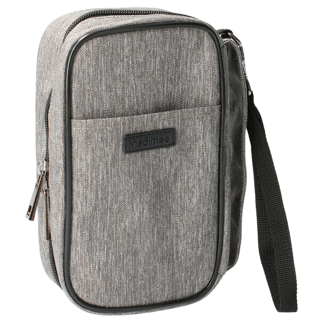 Trousse à médicaments Medimee Bookstyle gris