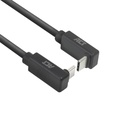 Câble ACT USB-C coudé haut/bas 10 Gbps 2m