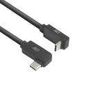 Câble ACT USB-C coudé gauche/droite USB-C coudé haut/bas 10Gbps 2m