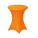 Housse BRASQ pour table haute 80cm orange