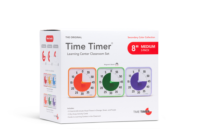 Time Timer medium classroom set primaire