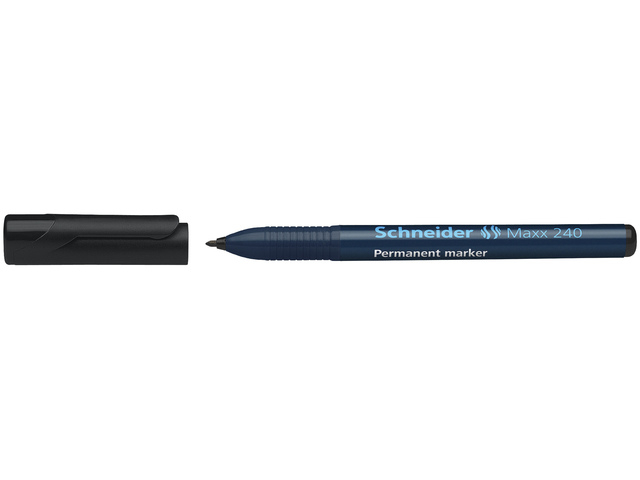 Marqueur permanent Schneider Maxx 240 ogive 1-2mm noir