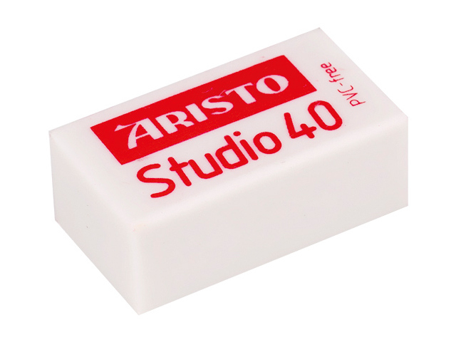 Gomme Aristo Studio 40 blanc