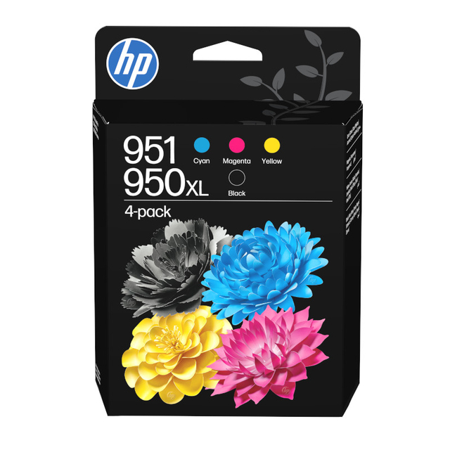 Cartouche d'encre HP C3WK1AE 950XL/951 noir + 3 couleurs