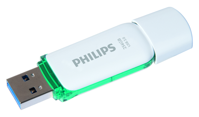 Clé USB 3.0 Philips Snow USB-A 256 Go vert