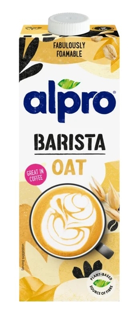 Boisson à l'avoine Alpro Barista sans gluten 1 litre