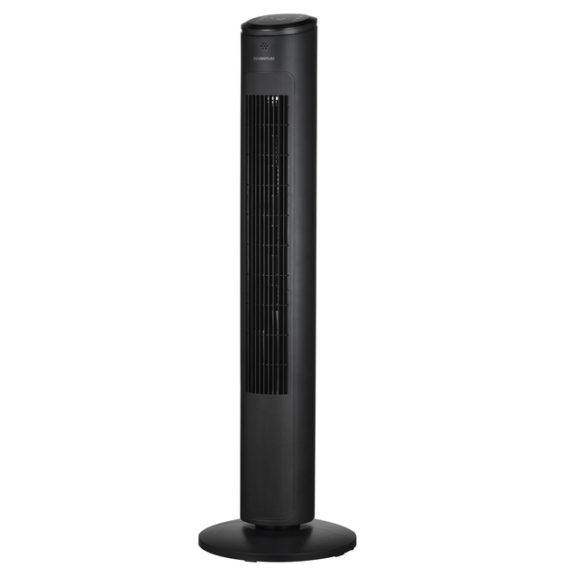 Ventilateur colonne Inventum 75cm télécommande noir