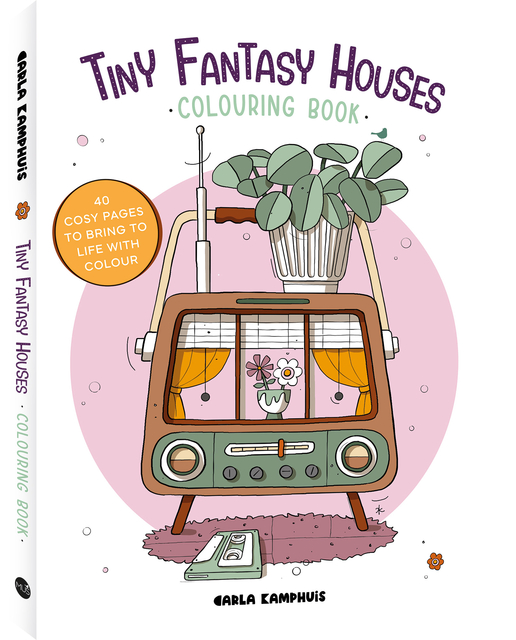 Livre de coloriage MUS Tiny Fantasy Houses