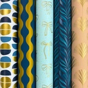 Inpakpapier Rotolux Suzanne 200x70cm assorti