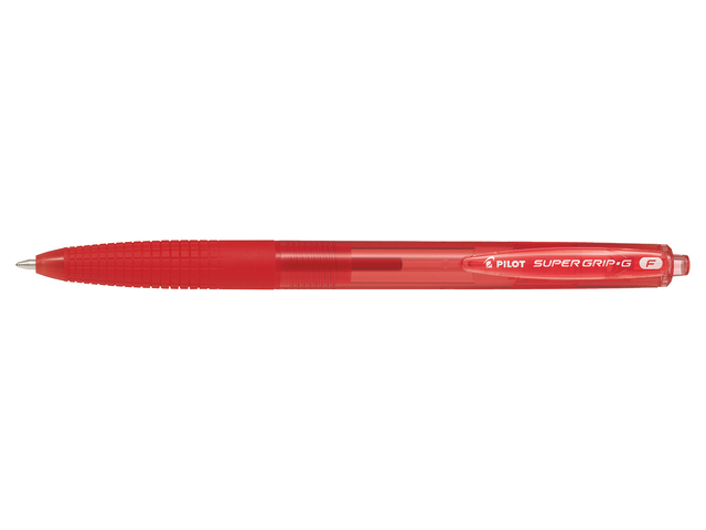 Stylo bille PILOT Super Grip G Fin rouge