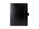 Carnet de notes Multo Hannibal A5 noir similicuir