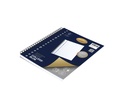 Bloc de cours Multo A5 carreau 5mm 17 perforations 160 pages 90g