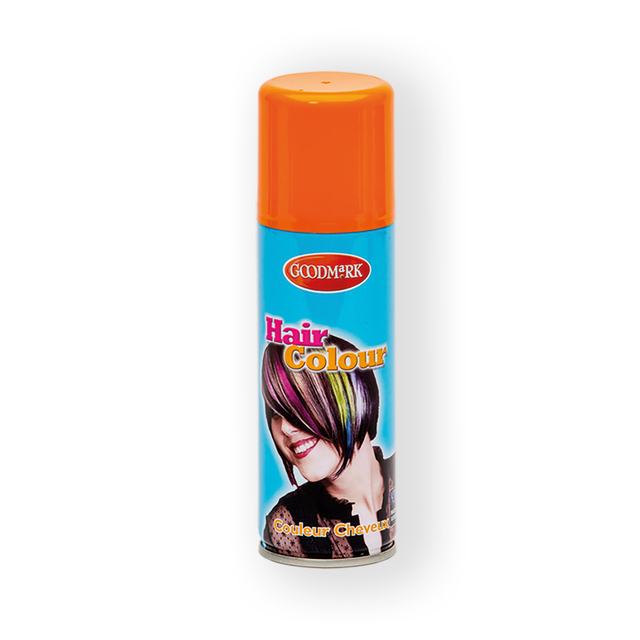 Spray colorant pour cheveux orange 125ml