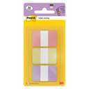 Indextabs Post-it  686-3SUN 25,4x38,1mm Strong, 36 tabs