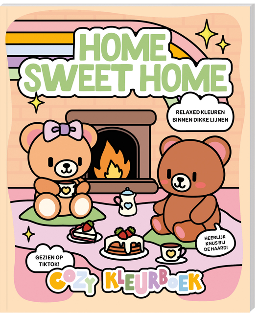 Livre de coloriage Cozy Home sweet home