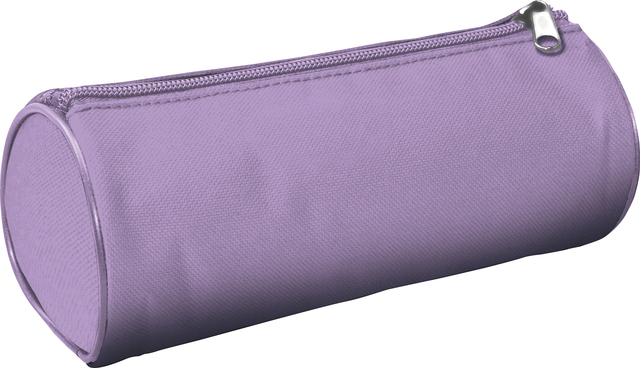 Trousse Kangaro ronde 20x8,5cm violet pastel