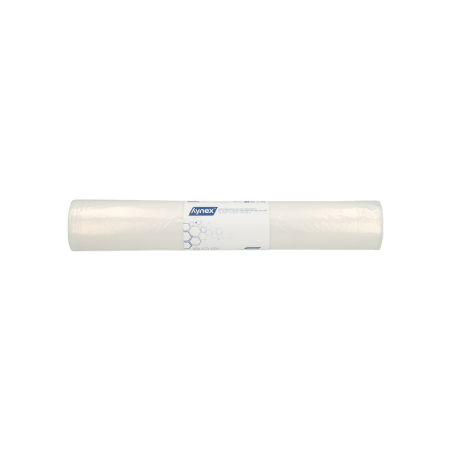 Sac poubelle Hynex 70/15x200cm LDPE recyclé T80 400L transparent perforé rouleau 5 pièces