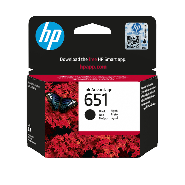 Cartouche d'encre HP CP10A 651 noir