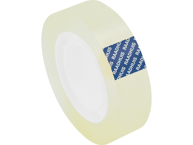 Plakband Raadhuis 15mmx33m transparant