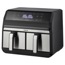 Airfryer Inventum 2 x 4 liter 1700 watt zwart/rvs