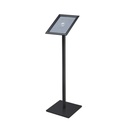Support d'affichage Office Design A4 angle droit 25mm noir