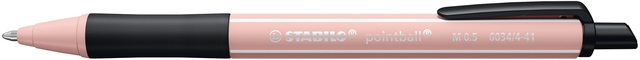 Balpen STABILO pointball Wildflower medium blush
