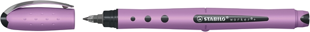 Roller STABILO Worker+ Wildflower Medium mauve glycine