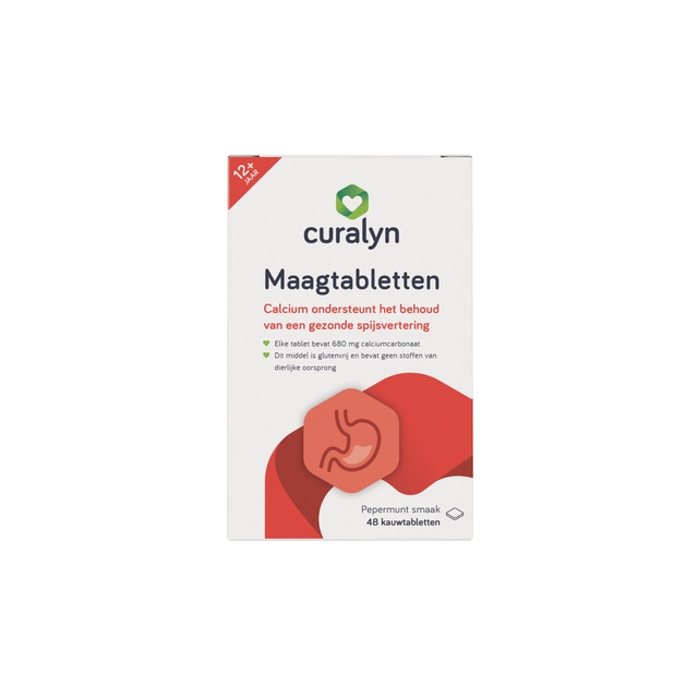 Comprimé pour aigreur d'estomac Curalyn 48 pièces