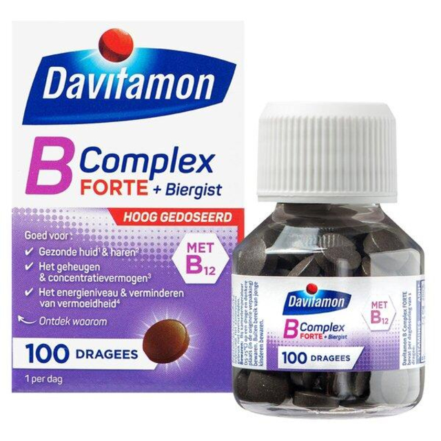 Vitamine B Complex Forte Davitamon 100 dragées