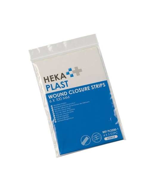 Bande de suture Heka Plast 6x100mm stérile
