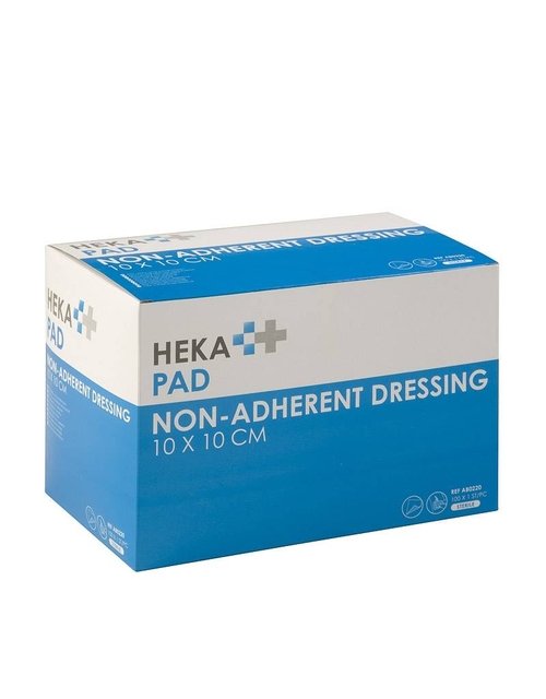 Compresse pour plaies Hekapad non adhésive 10x10cm stérile
