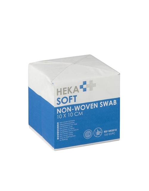 Compresse Nw Heka Soft 10x10cm stérile