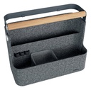 Bureau organizer Leitz draagbaar hangend donkergrijs