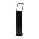 Menustandaard Office magnetisch acryl vak A4 zwart