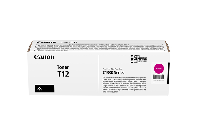 Cartouche toner Canon T12 rouge
