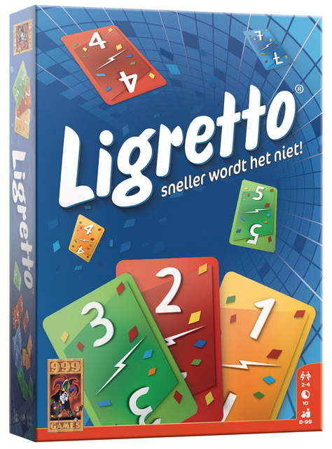 Jeu Ligretto bleu