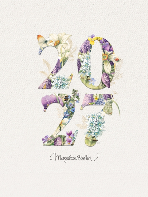 Calendrier hebdomadaire 2027 Marjolein Bastin 165x230mm International