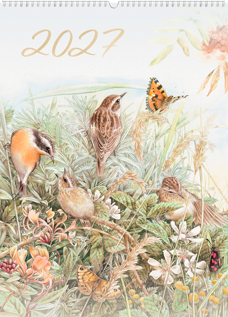 Calendrier mensuel 2027 Marjolein Bastin 400x550mm NL