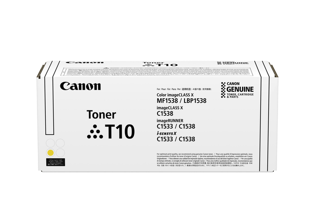 Tonercartridge Canon T10 geel