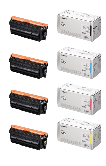 Cartouche toner Canon T04 rouge