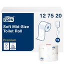 Papier toilette Tork T6 Premium 127530 2 épaisseurs 90m blanc