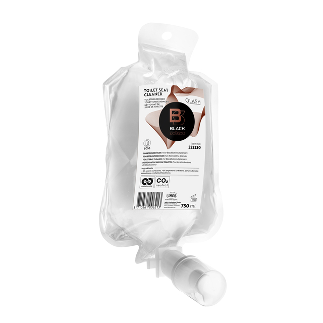 Nettoyant lunette WC BlackSatino SC10 Qlash 332230 recharge 750ml