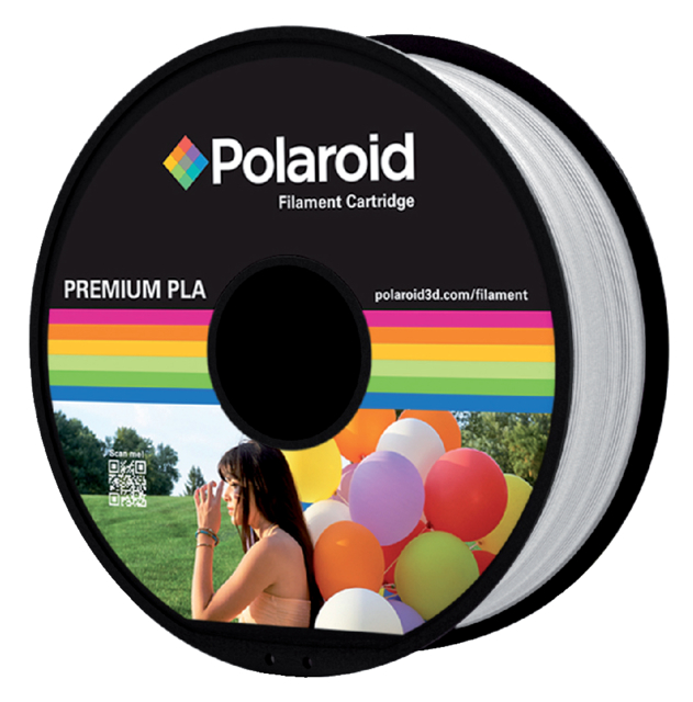3D Filament Polaroid 1.75mm PLA 1kg wit