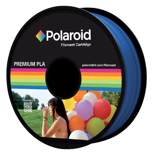 Filament 3D Polaroid 1.75mm PLA 1 kg bleu