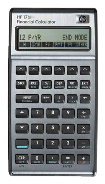 Rekenmachine HP 17BII+